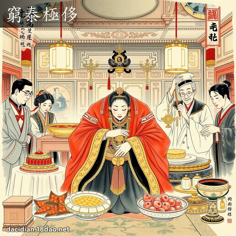 窮泰極侈 配图