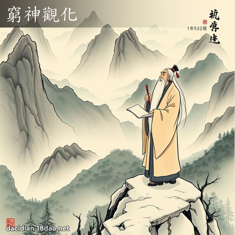 窮神觀化 配图
