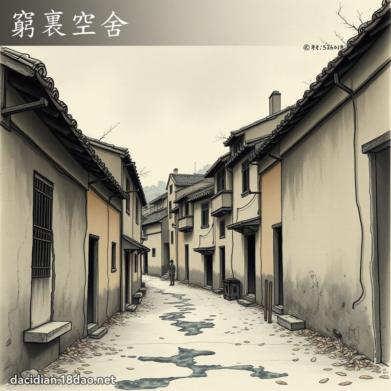 窮裏空舍 配图
