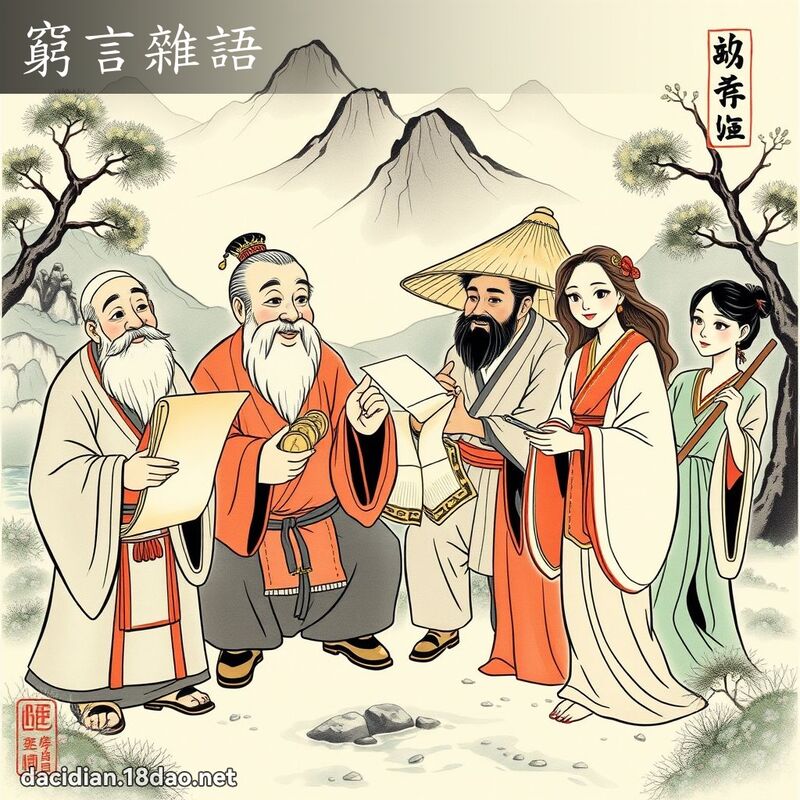 窮言雜語 配图