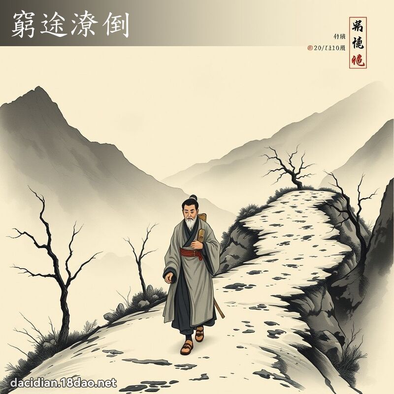 窮途潦倒 配图