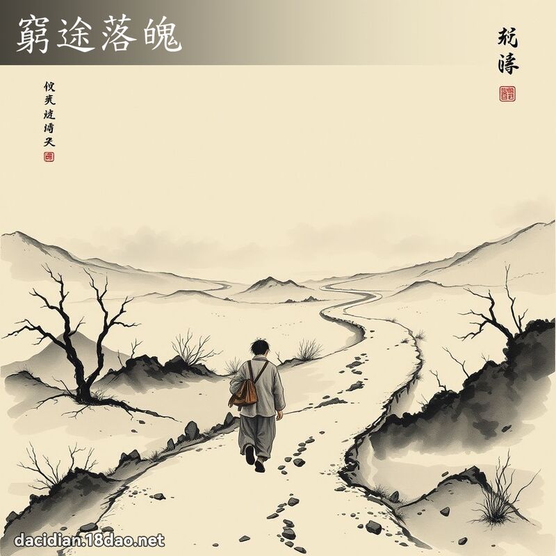 窮途落魄 配图