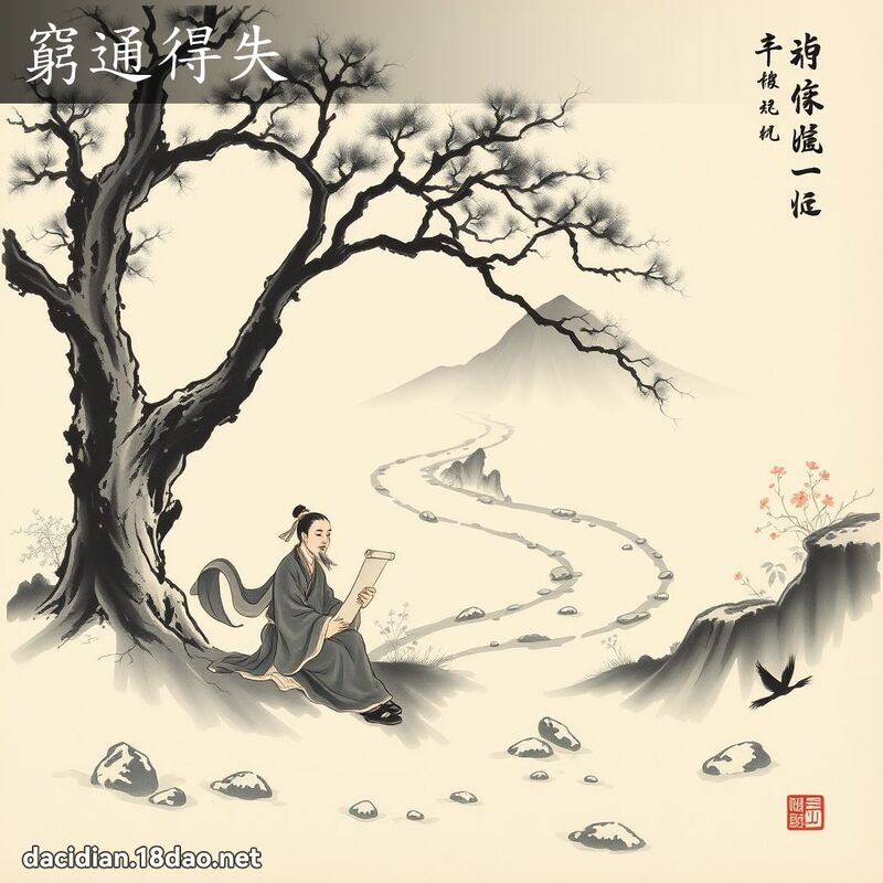 窮通得失 配图