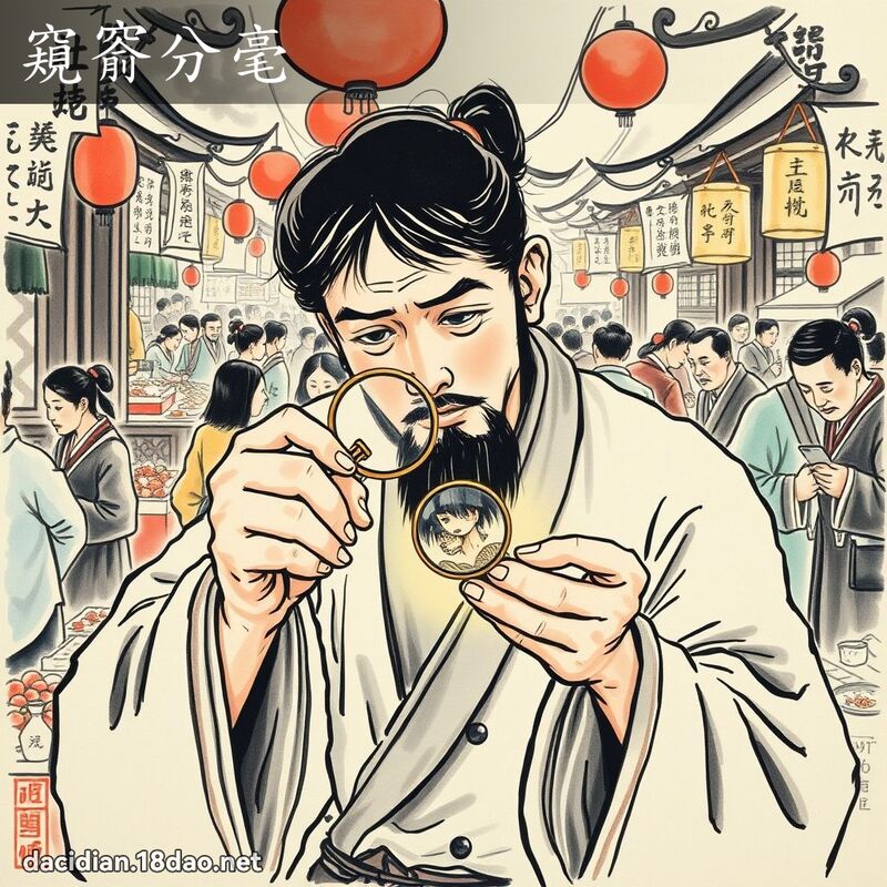 窺窬分毫 配图