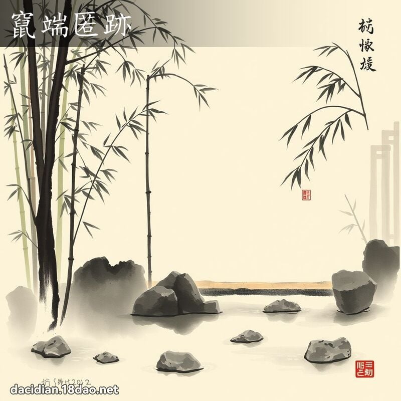 竄端匿跡 配图