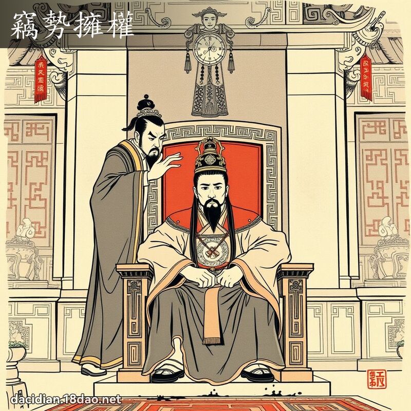 竊勢擁權 配图