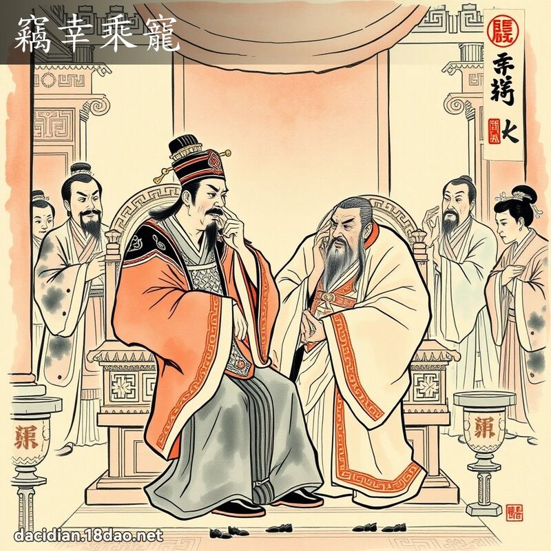 竊幸乘寵 配图