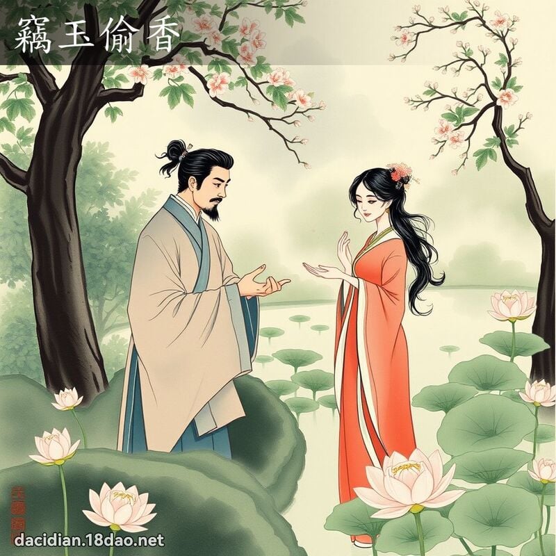 竊玉偷香 配图