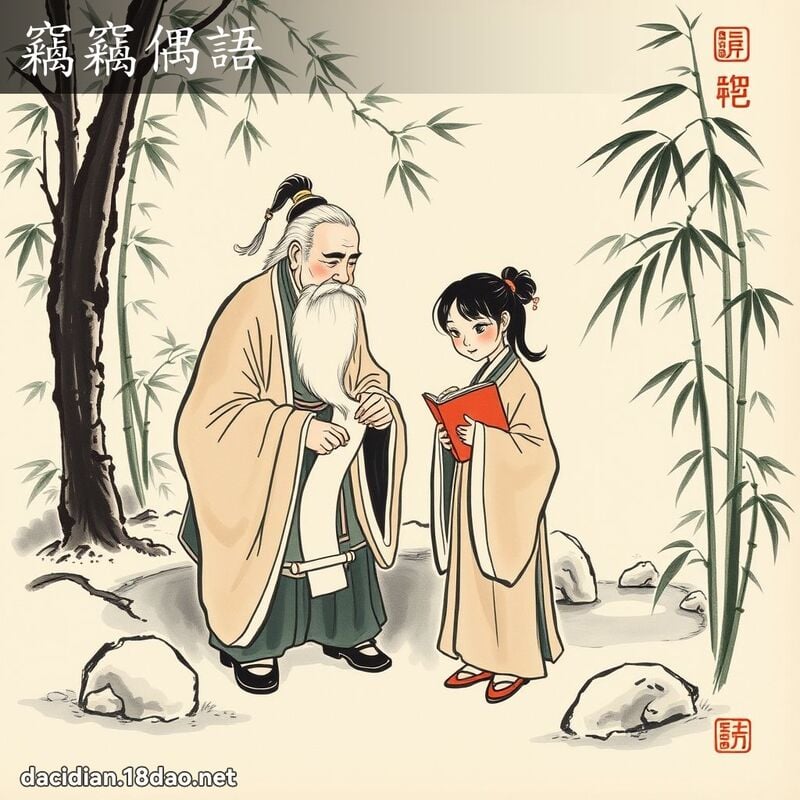 竊竊偶語 配图
