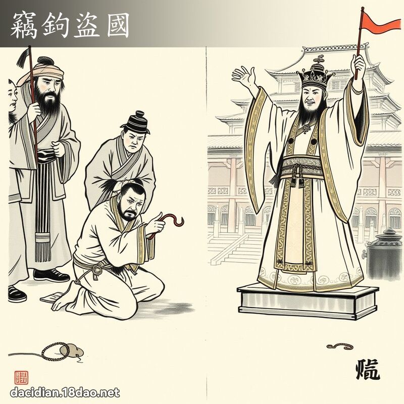 竊鉤盜國 配图