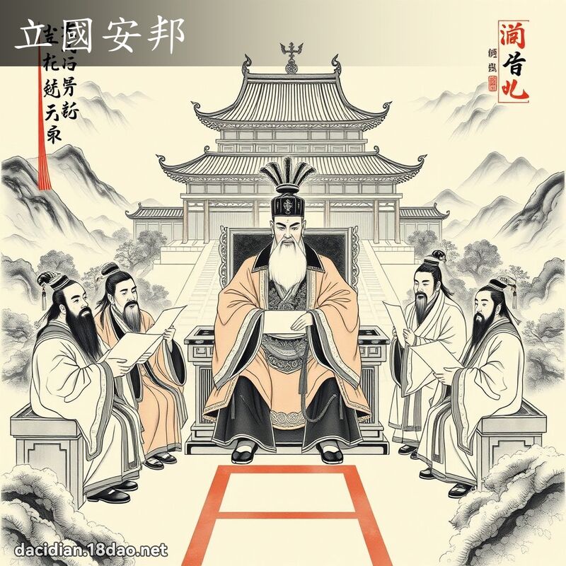 立國安邦 配图