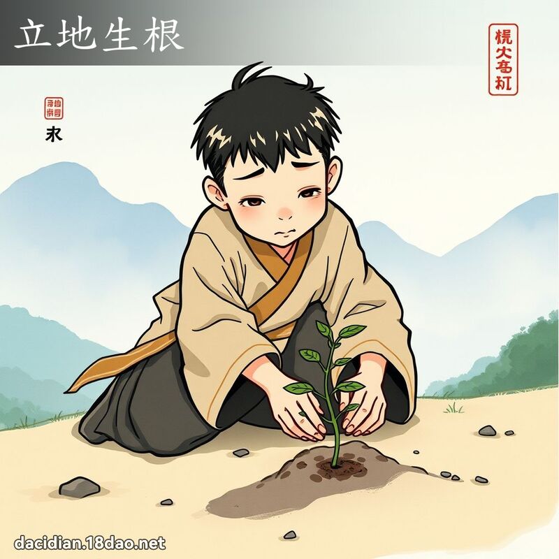 立地生根 配图