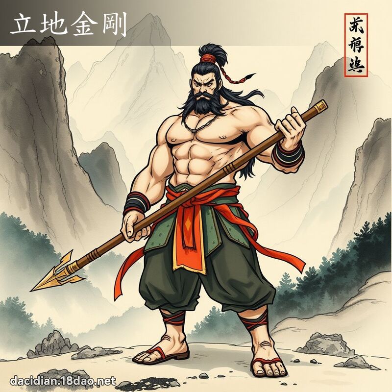 立地金剛 配图
