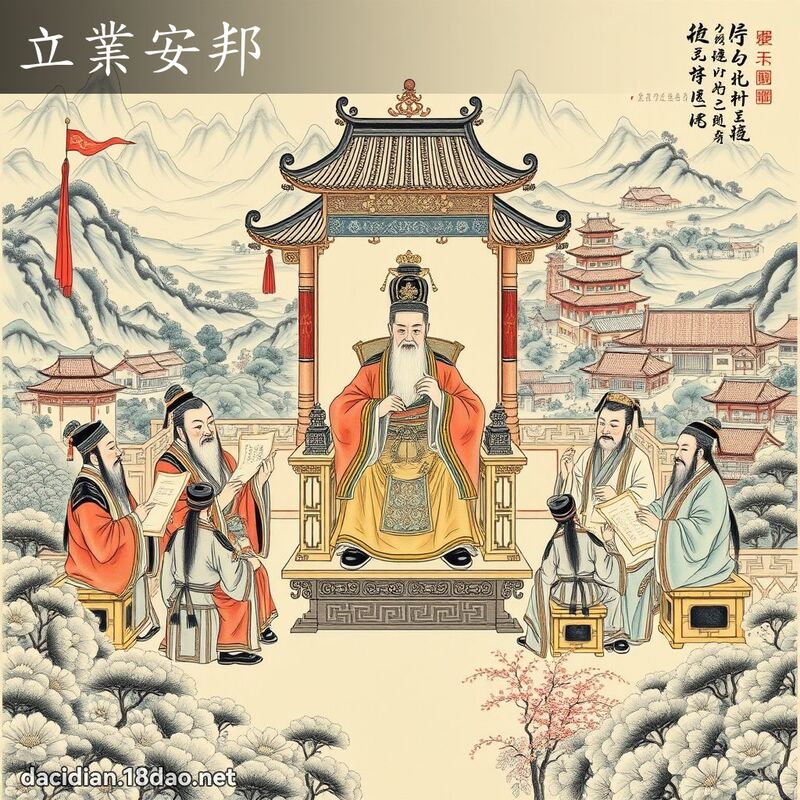 立業安邦 配图