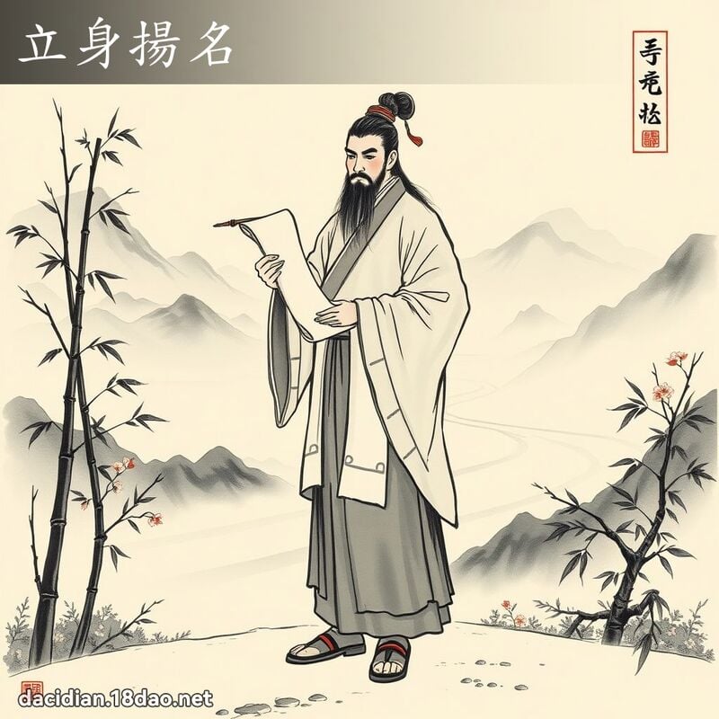 立身揚名 配图