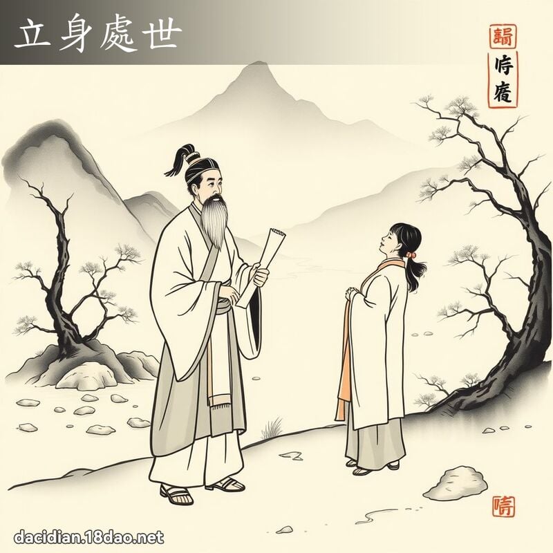 立身處世 配图