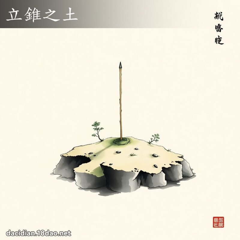 立錐之土 配图