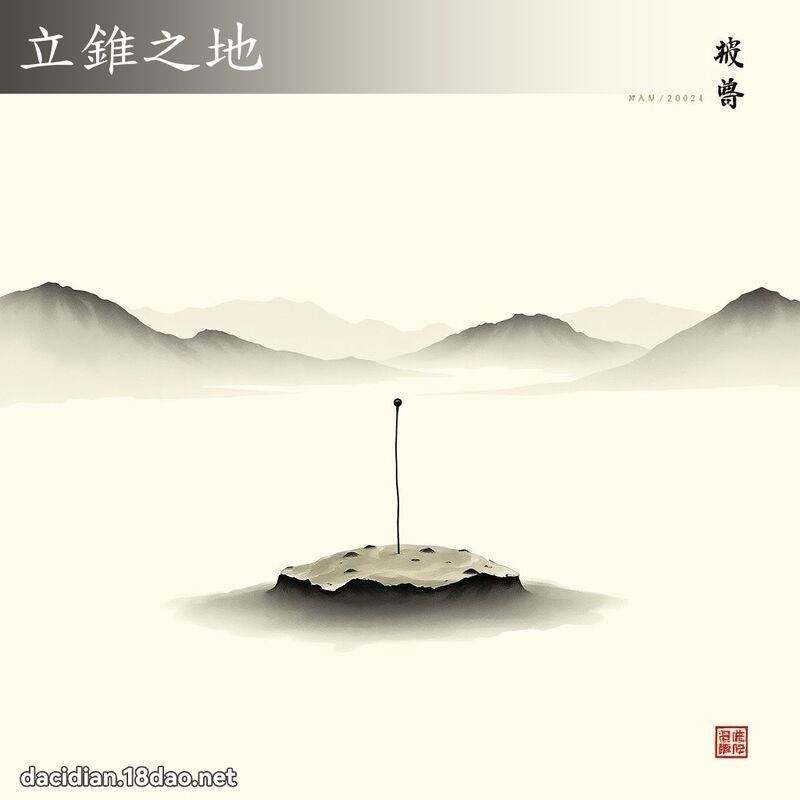 立錐之地 配图