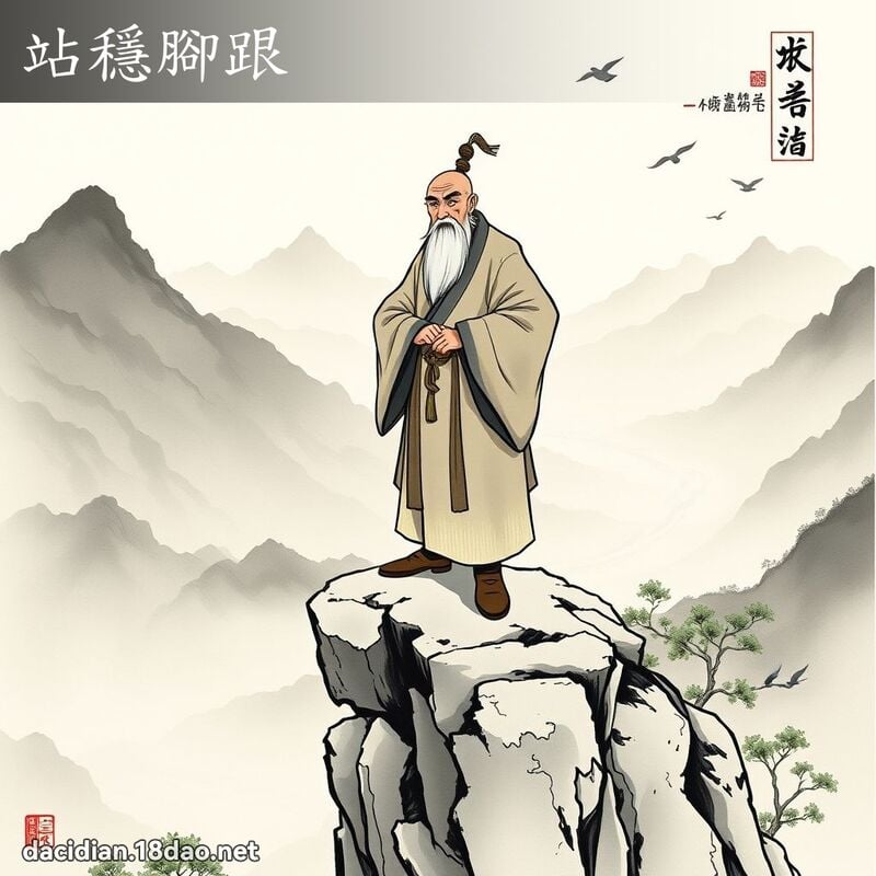 站穩腳跟 配图
