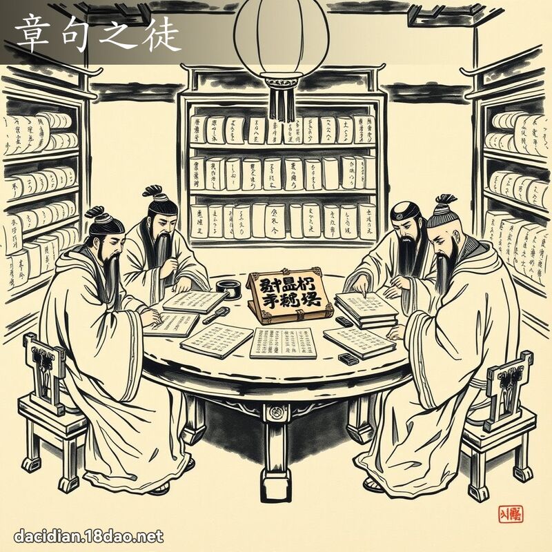 章句之徒 配图