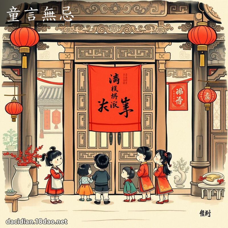 童言無忌 配图