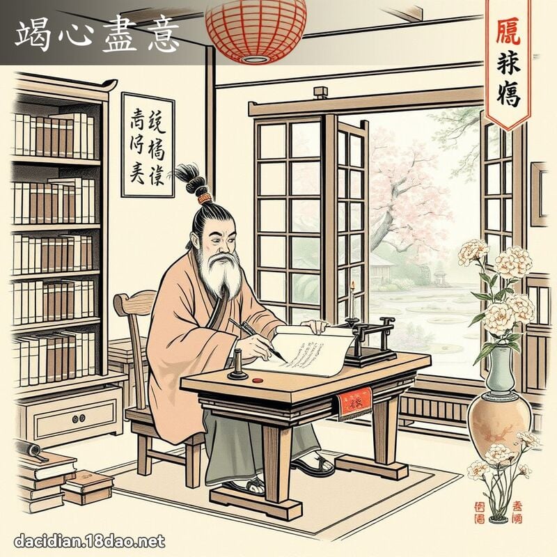 竭心盡意 配图