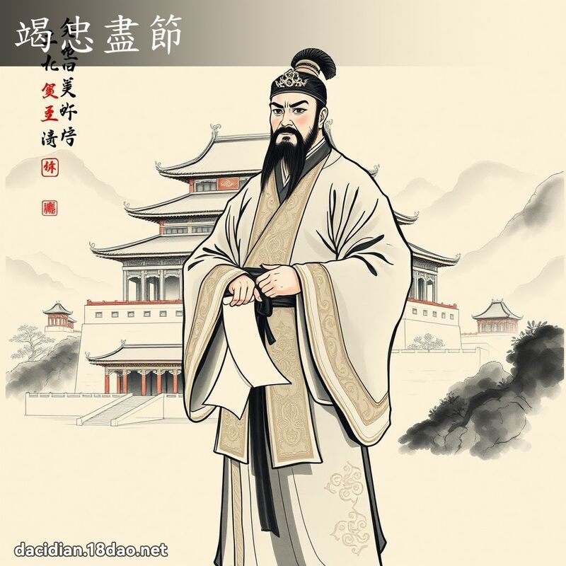 竭忠盡節 配图