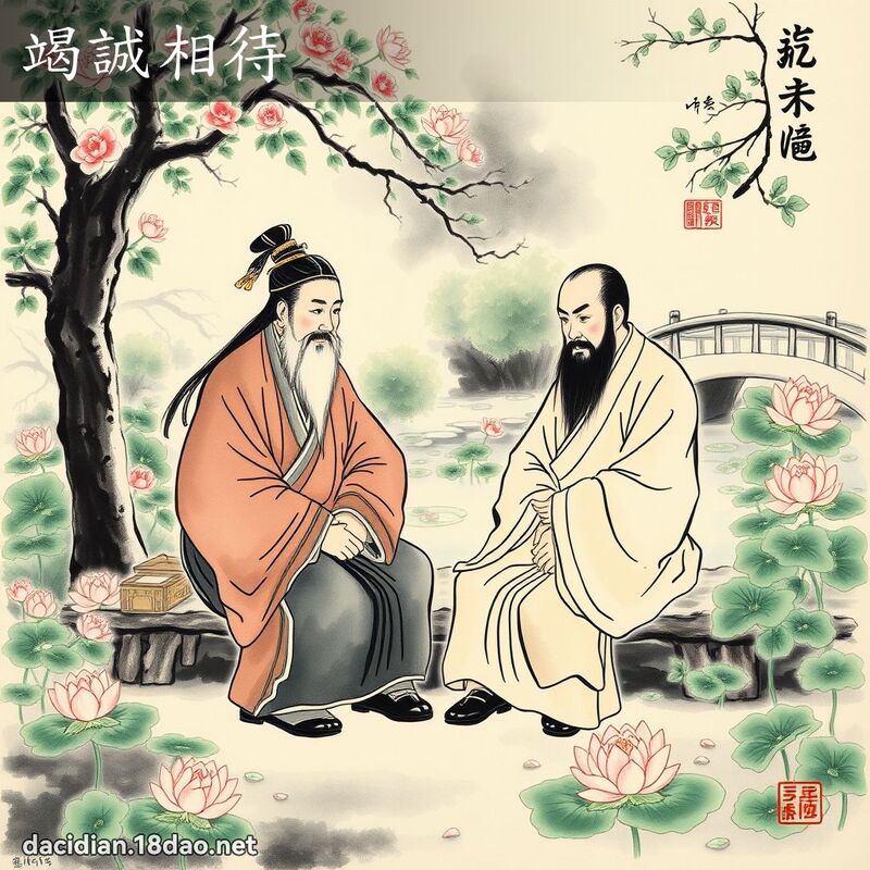 竭誠相待 配图