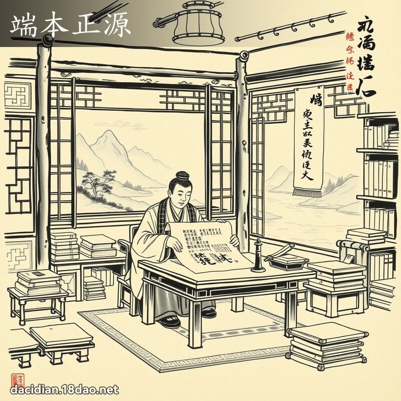 端本正源 配图