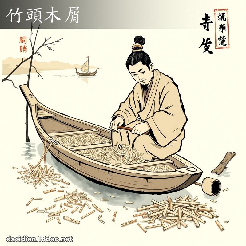竹頭木屑 配图