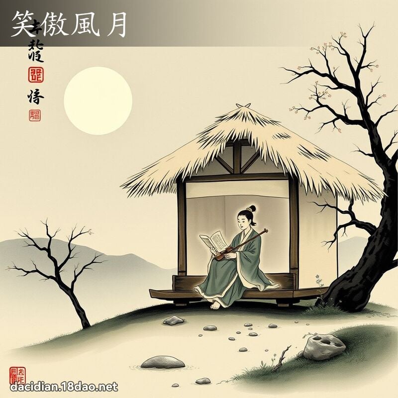笑傲風月 配图