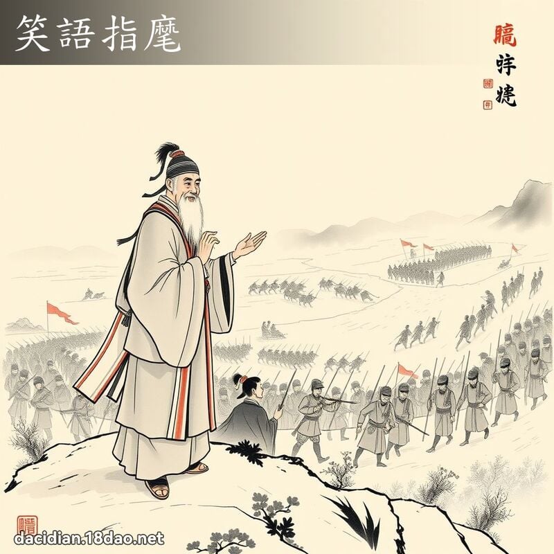 笑語指麾 配图