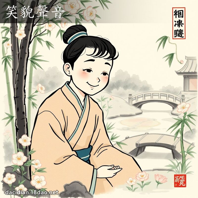 笑貌聲音 配图