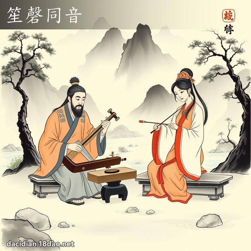 笙磬同音 配图