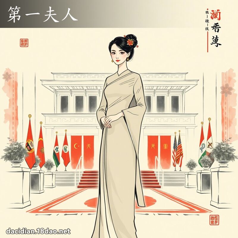 第一夫人 配图