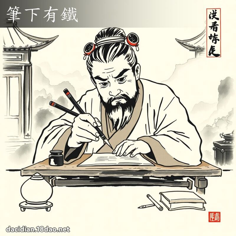 筆下有鐵 配图