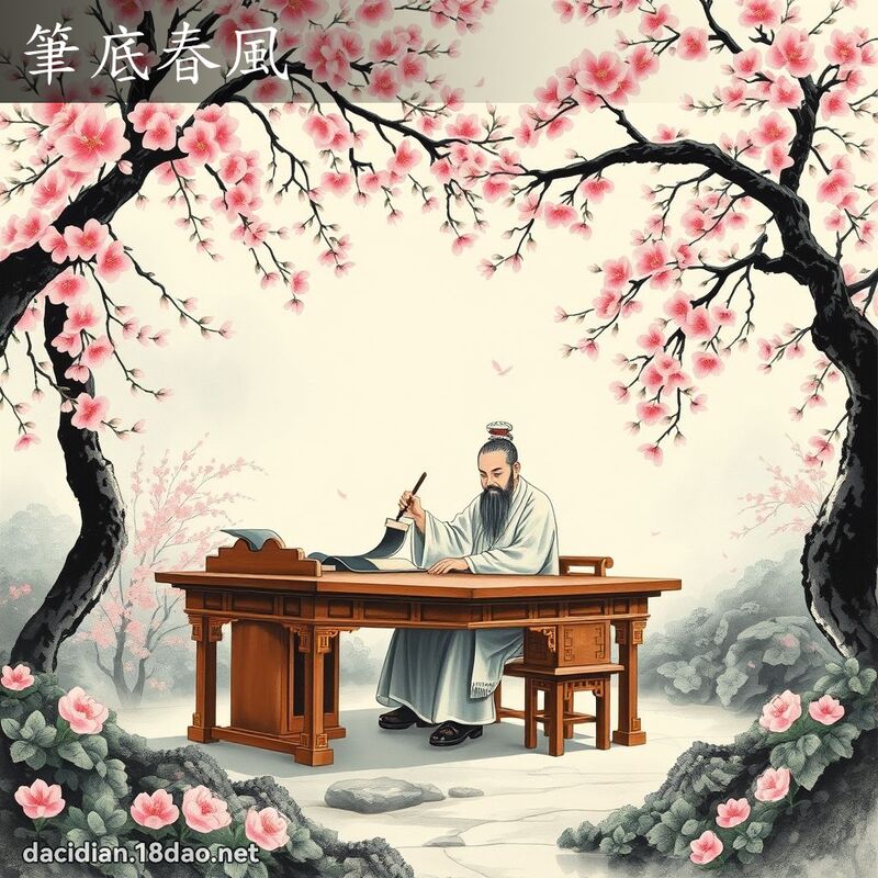 筆底春風 配图