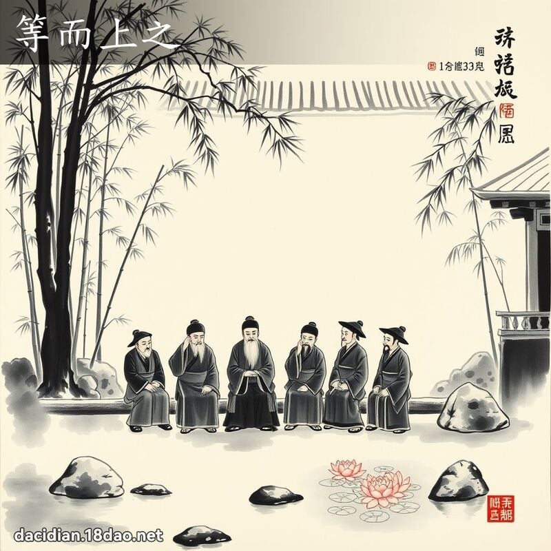 等而上之 配图
