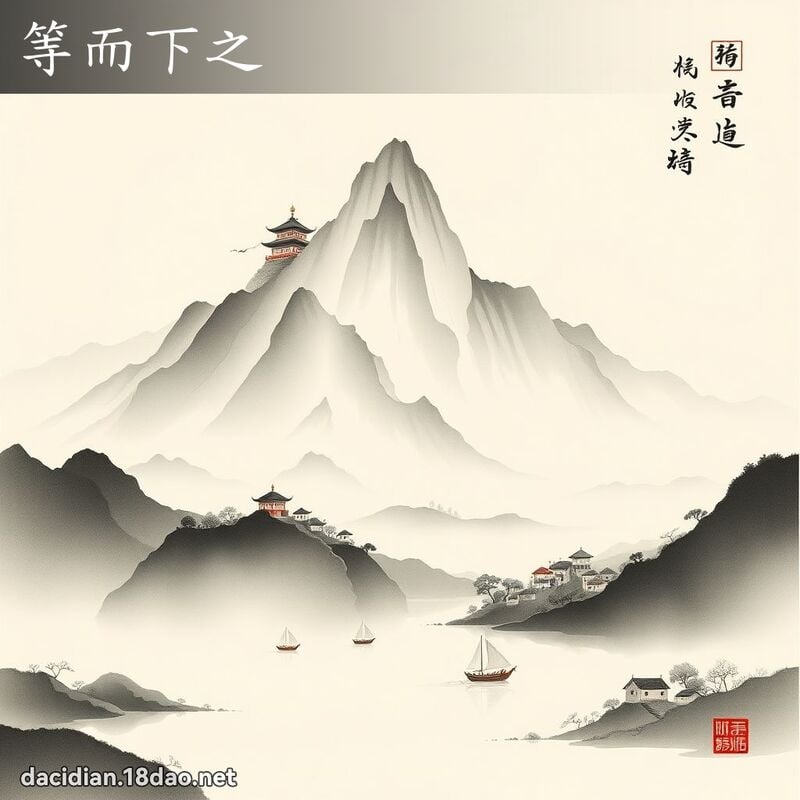 等而下之 配图