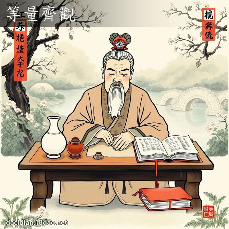 等量齊觀 配图