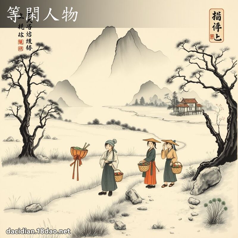 等閑人物 配图