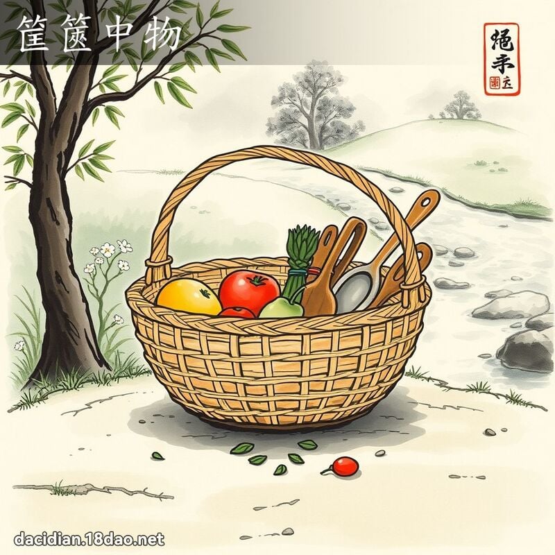 筐篋中物 配图