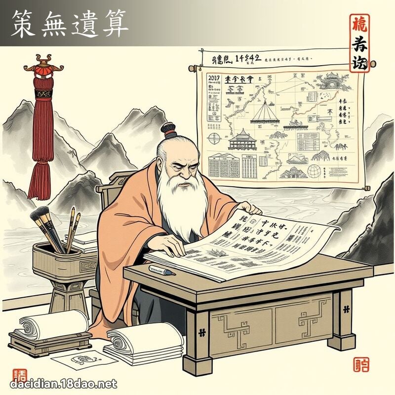 策無遺算 配图