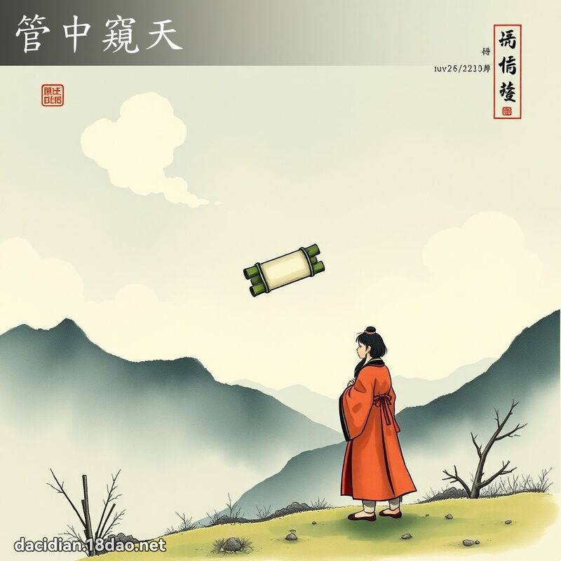 管中窺天 配图