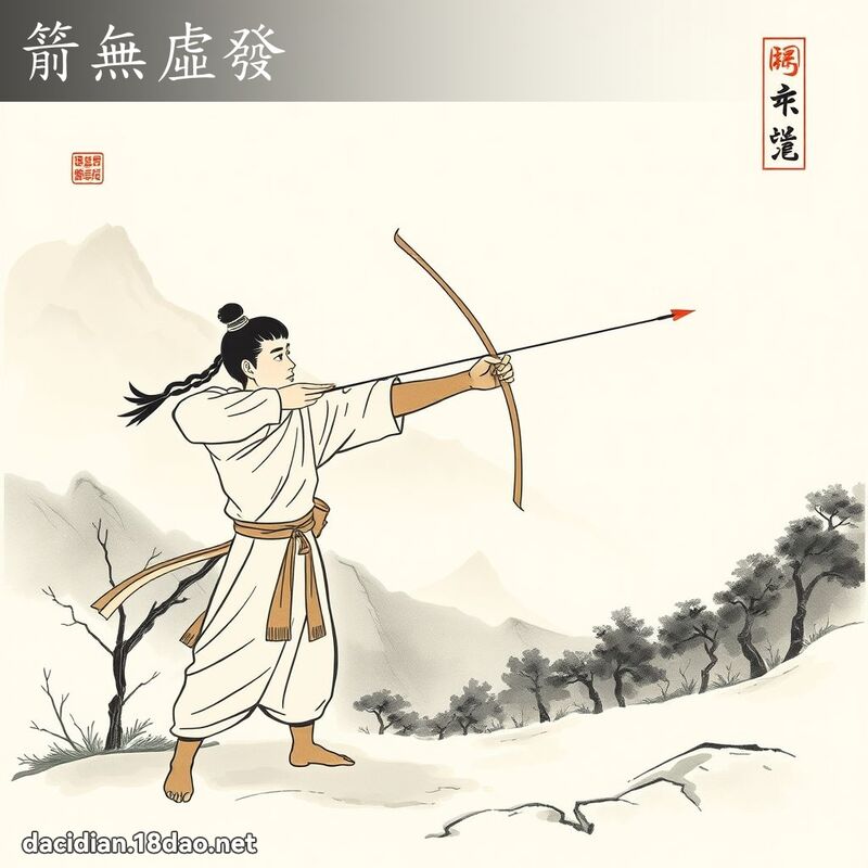 箭無虛發 配图