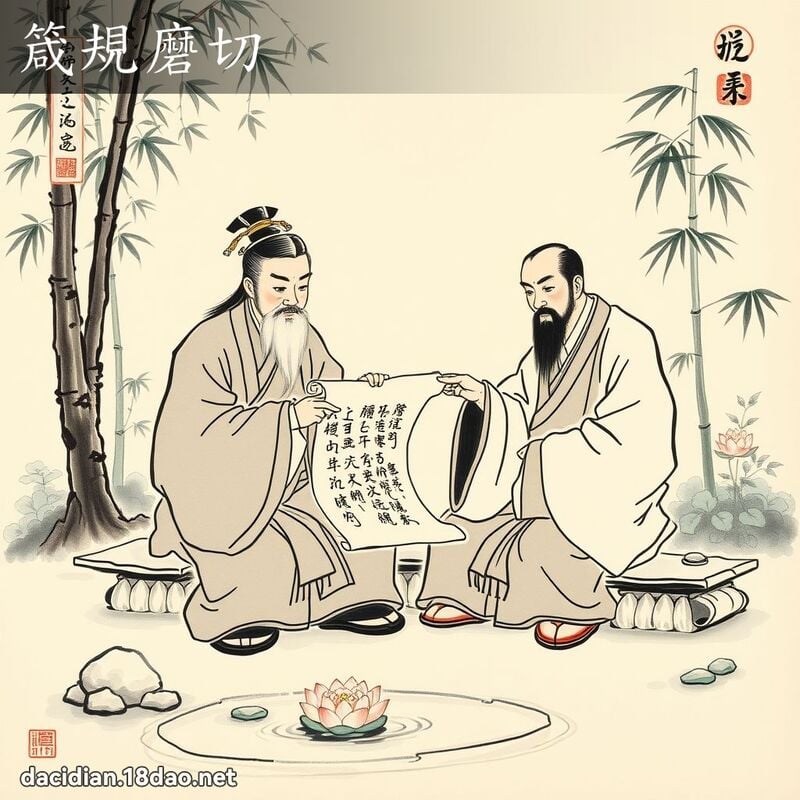 箴規磨切 配图