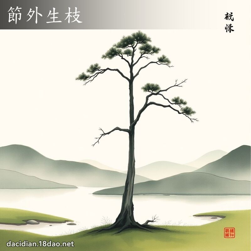 節外生枝 配图