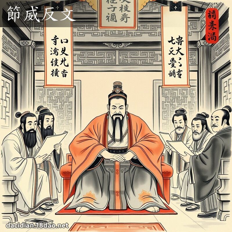 節威反文 配图