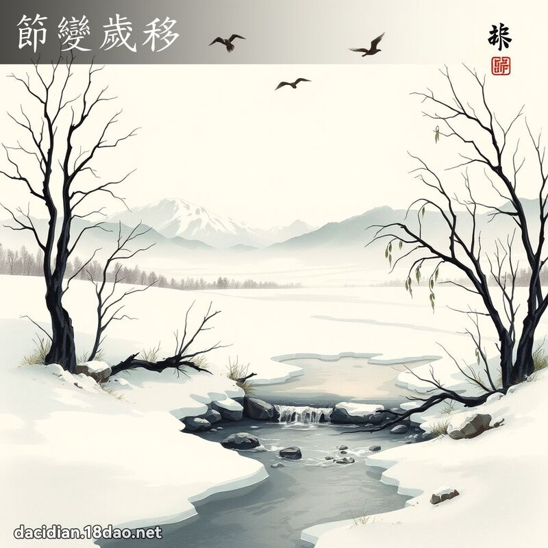 節變歲移 配图