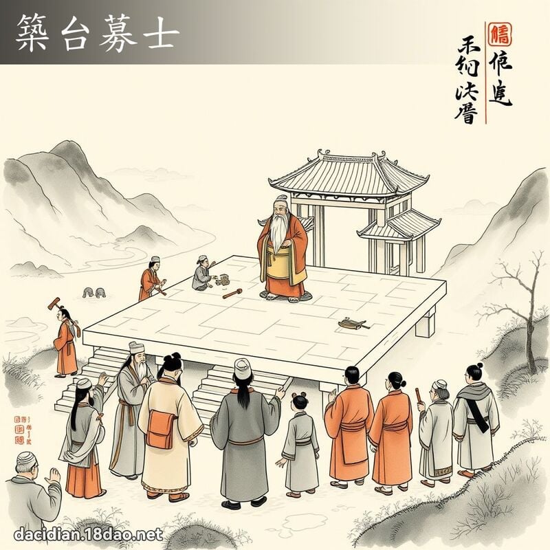 築台募士 配图